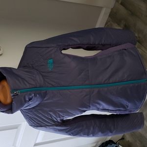 Women's The North Face Purple Zip Up Coat Size Small